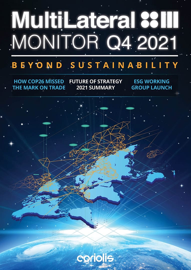 Coriolis Technologies MultiLateral Monitor Q4 2021 Beyond Sustainability Cover