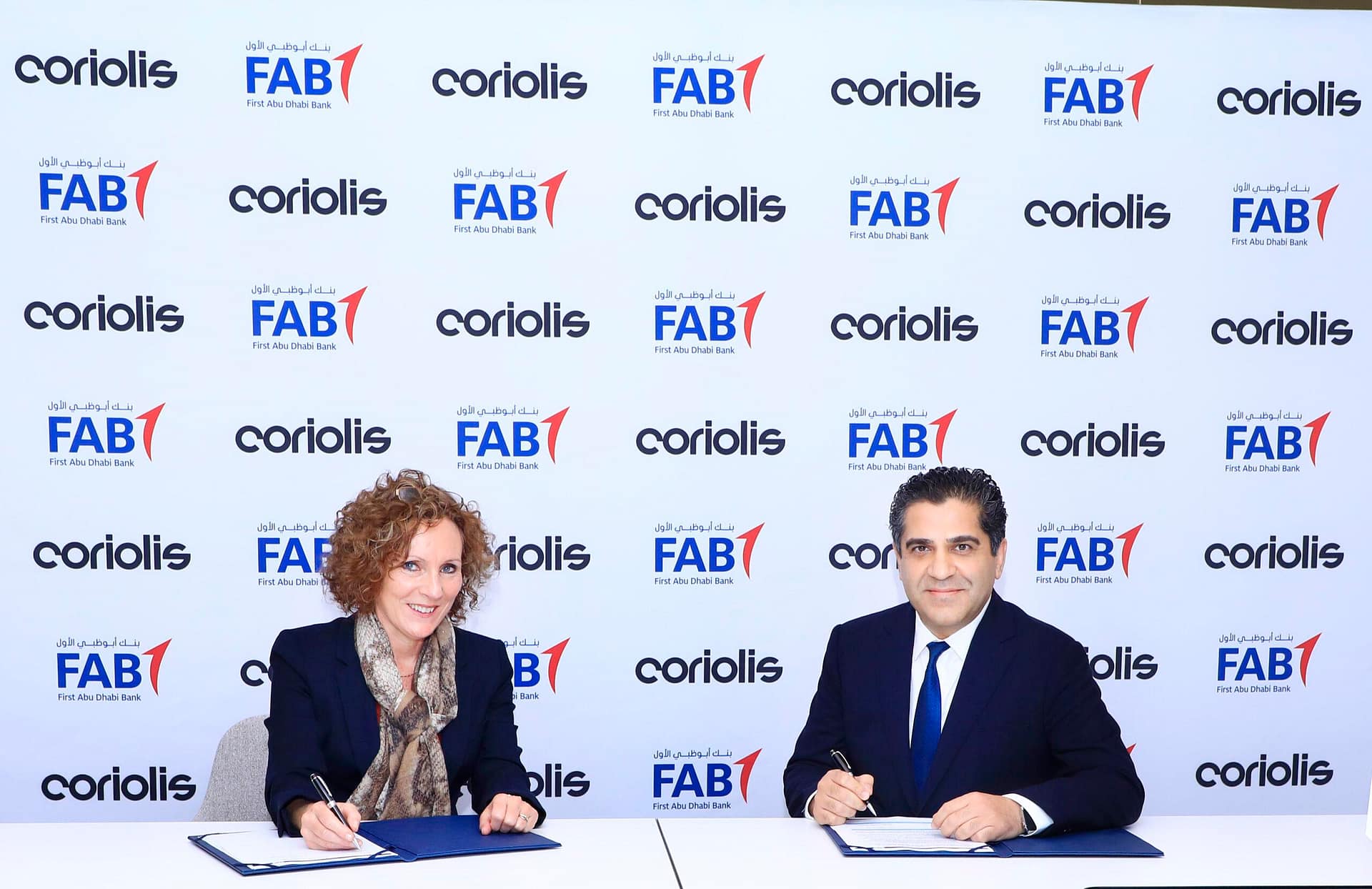 First Abu Dhabi Bank Coriolis signing